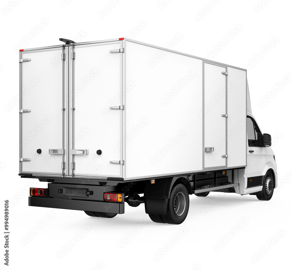 Delivery Van Isolated Delivery Van Isolated