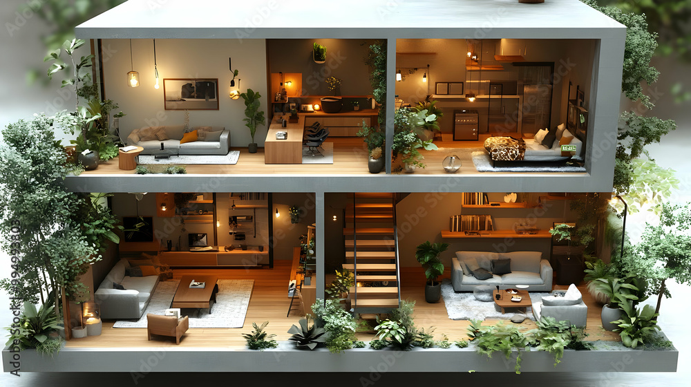 Tiny Home Design: Cozy Interior with Modern Touches Tiny Home Design: Cozy Interior with Modern Touches