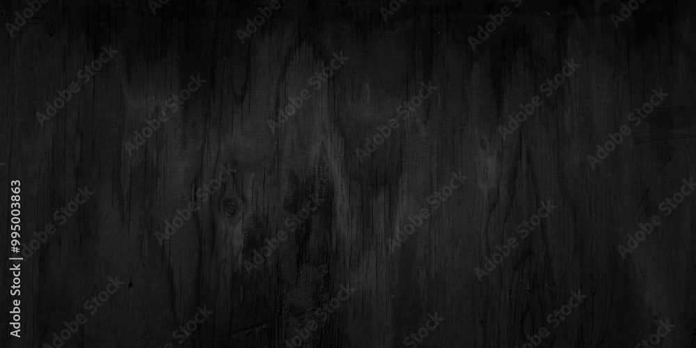 Naklejka premium dark rough wood wall texture background. crack plank and grunge