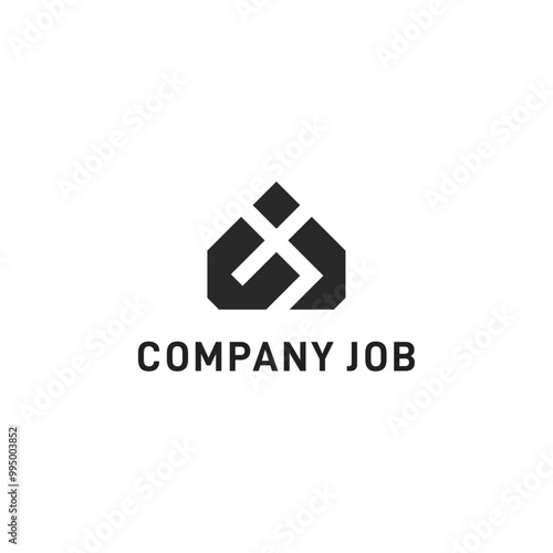 monogram CJ and home icon