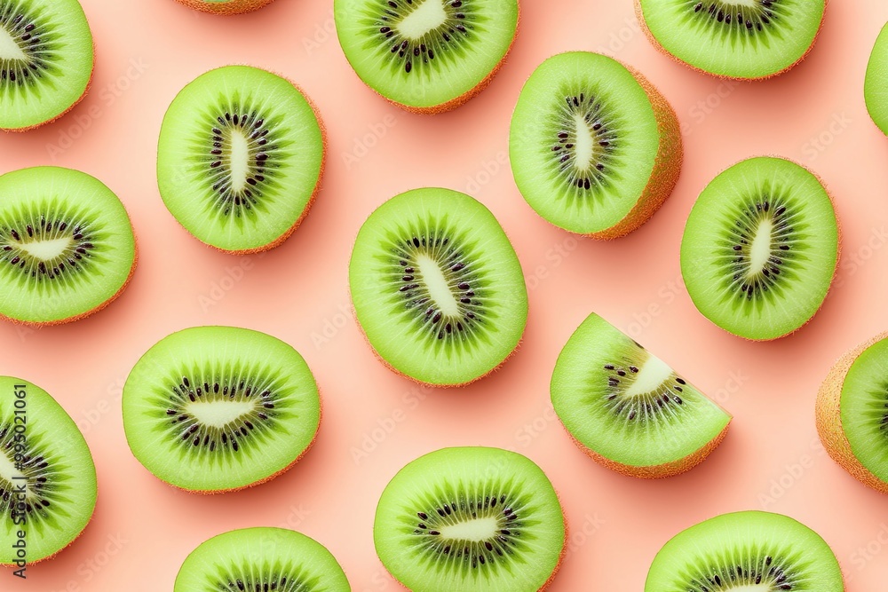 Fototapeta premium kiwi fruit background