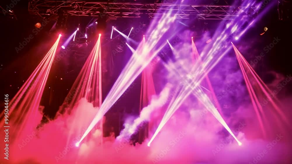 Lasers Disco in Smoke Flashing Wall Showtec VJ Stage Floodlight Lasers Disco in Smoke Flashing Wall Showtec VJ Stage Floodlight