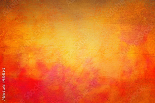 Orange background, fall or autumn background colors of red yellow and orange, background texture for halloween or thanksgiving design