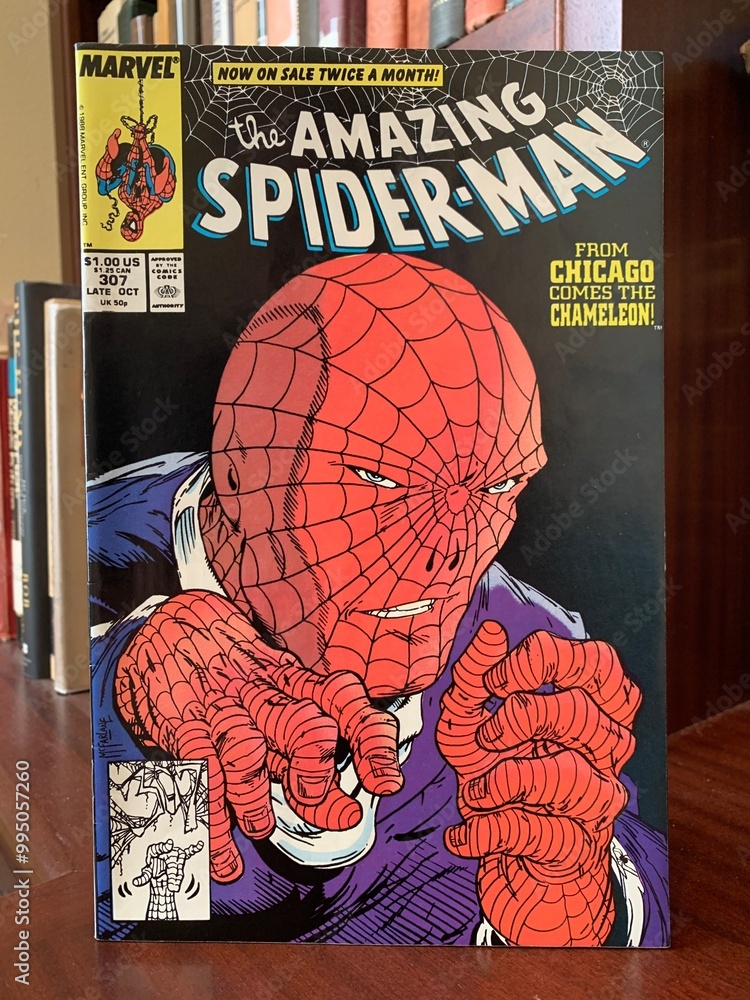 Obraz premium Seattle, WA, USA September 25, 2024 The Amazing Spiderman 307