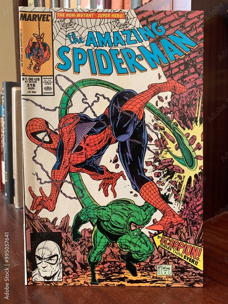 Obraz premium Seattle, WA, USA September 25, 2024 The Amazing Spiderman 318