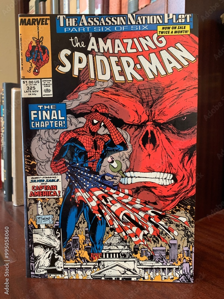 Obraz premium Seattle, WA, USA September 25, 2024 The Amazing Spiderman 325