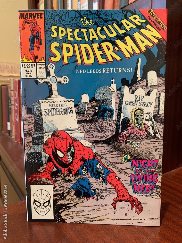 Obraz premium Seattle, WA, USA September 25, 2024 The Spectacular Spiderman 148