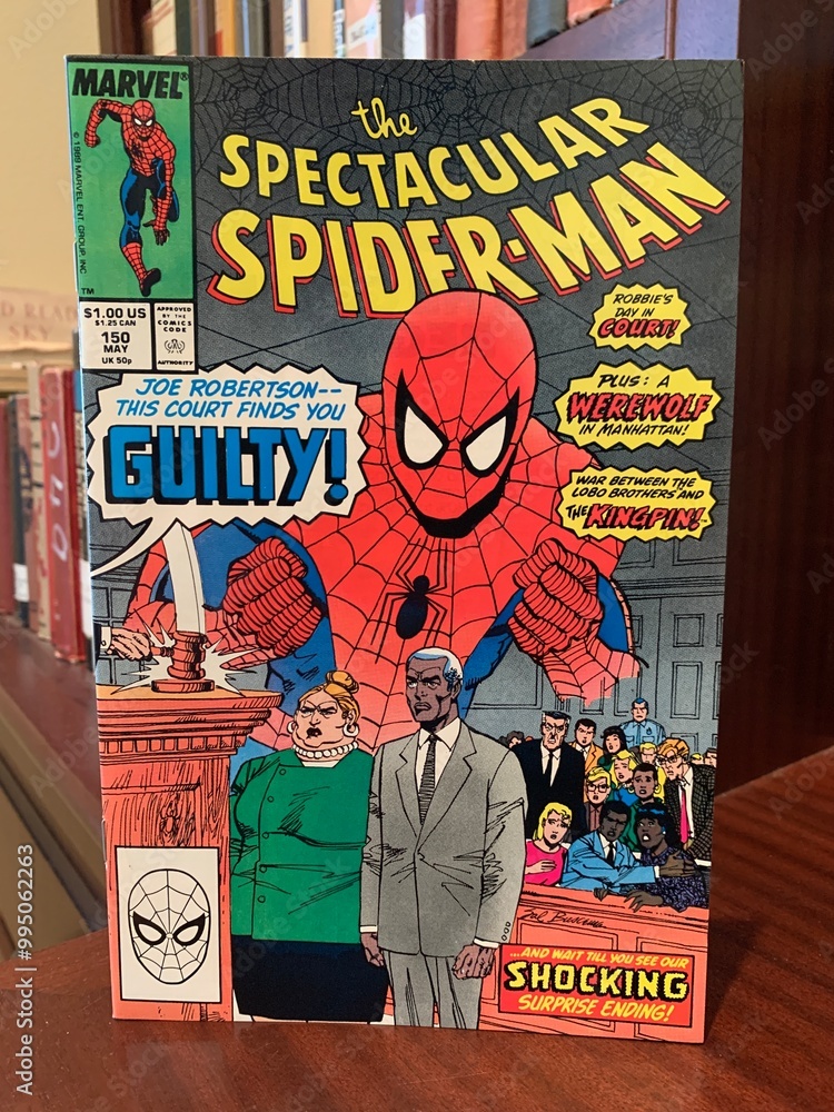 Obraz premium Seattle, WA, USA September 25, 2024 The Spectacular Spiderman 150