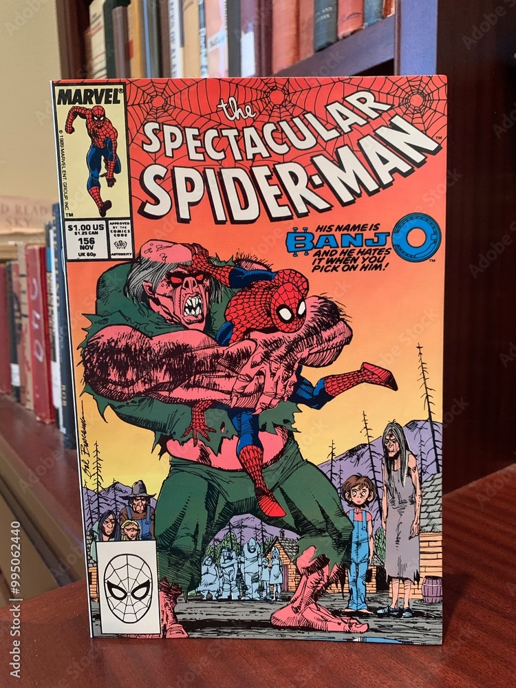 Obraz premium Seattle, WA, USA September 25, 2024 Spectacular Spiderman 156