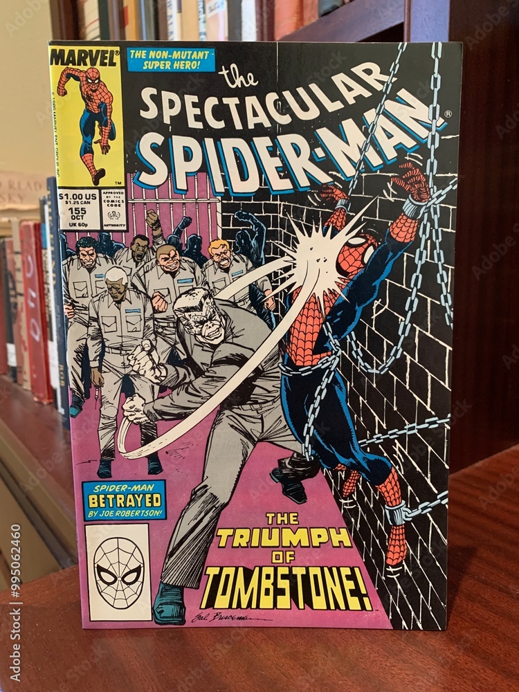 Obraz premium Seattle, WA, USA September 25, 2024 Spectacular Spiderman 155