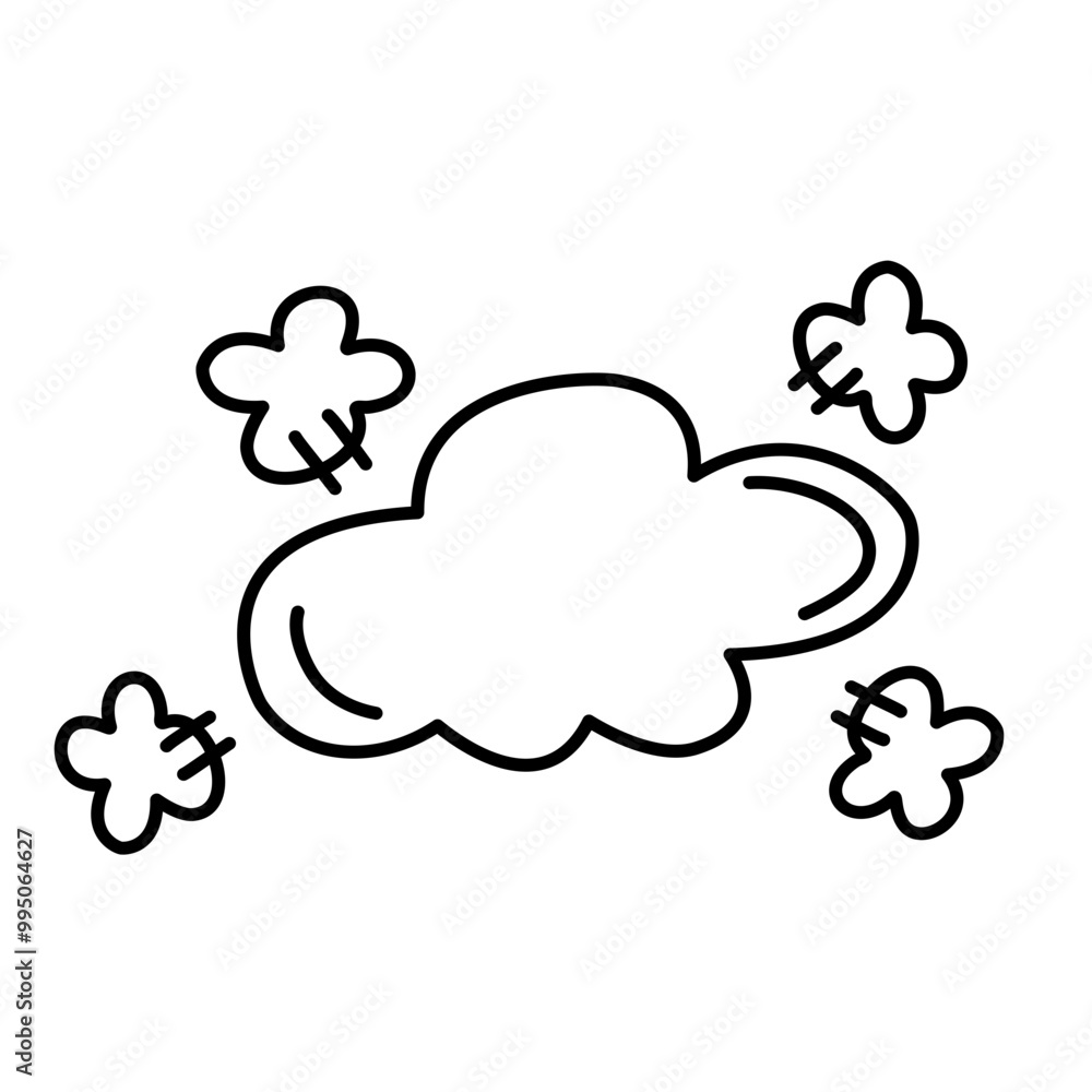 bubble cloud chat text empty vector illustration bubble cloud chat text empty vector illustration