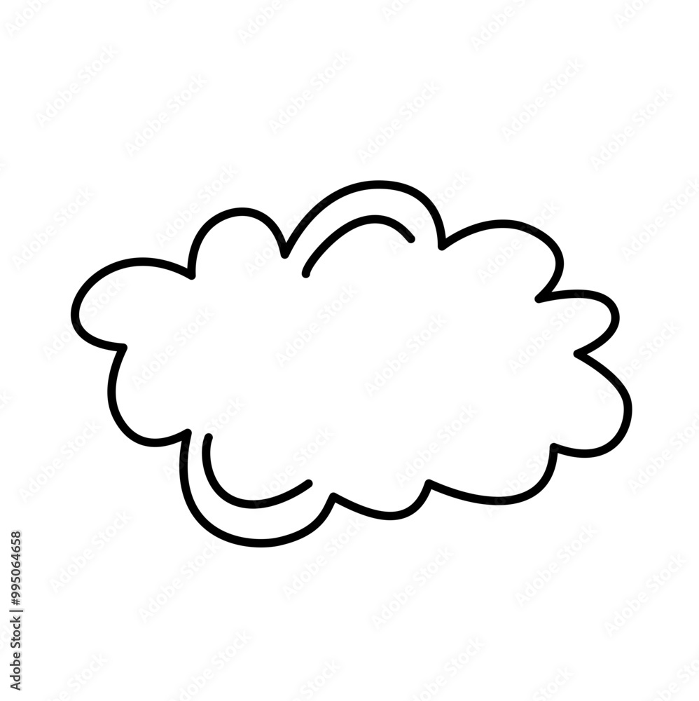 bubble cloud chat text empty vector illustration bubble cloud chat text empty vector illustration