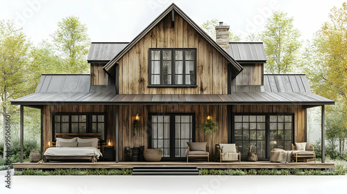 Modern Farmhouse Exterior D...