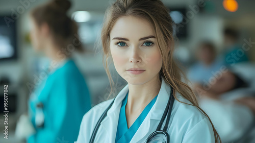 Doctor with Stethoscope in ...