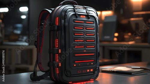 Futuristic Backpack Design ...