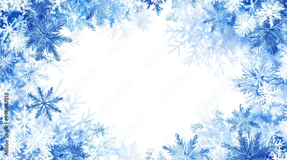 New Year and Christmas vector vertical frame for text and photo with blue snowflakes. Background for diplomas, cards, invitations, certificates. New Year and Christmas vector vertical frame for text and photo with blue snowflakes. Background for diplomas, cards, invitations, certificates.