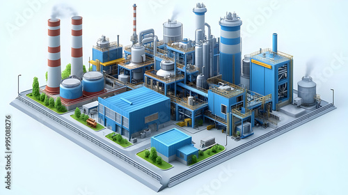 Industrial Complex: A 3D Mo...