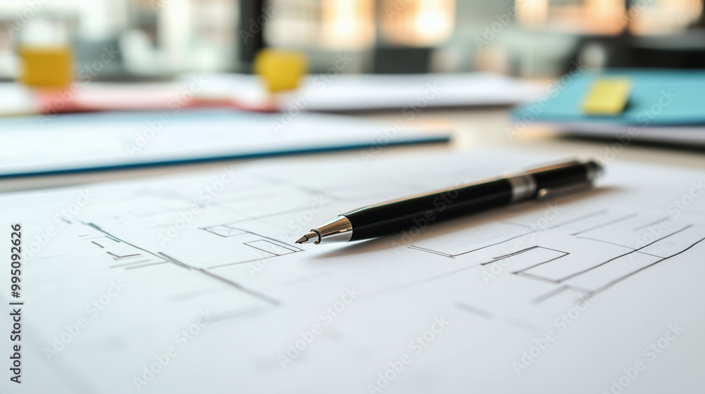 Traditional Planning on White Canvas Traditional Planning on White Canvas