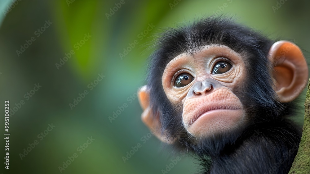 Curious Rainforest Primate s Expressive Portrait Capturing the Essence of Nature s Biodiversity Curious Rainforest Primate s Expressive Portrait Capturing the Essence of Nature s Biodiversity