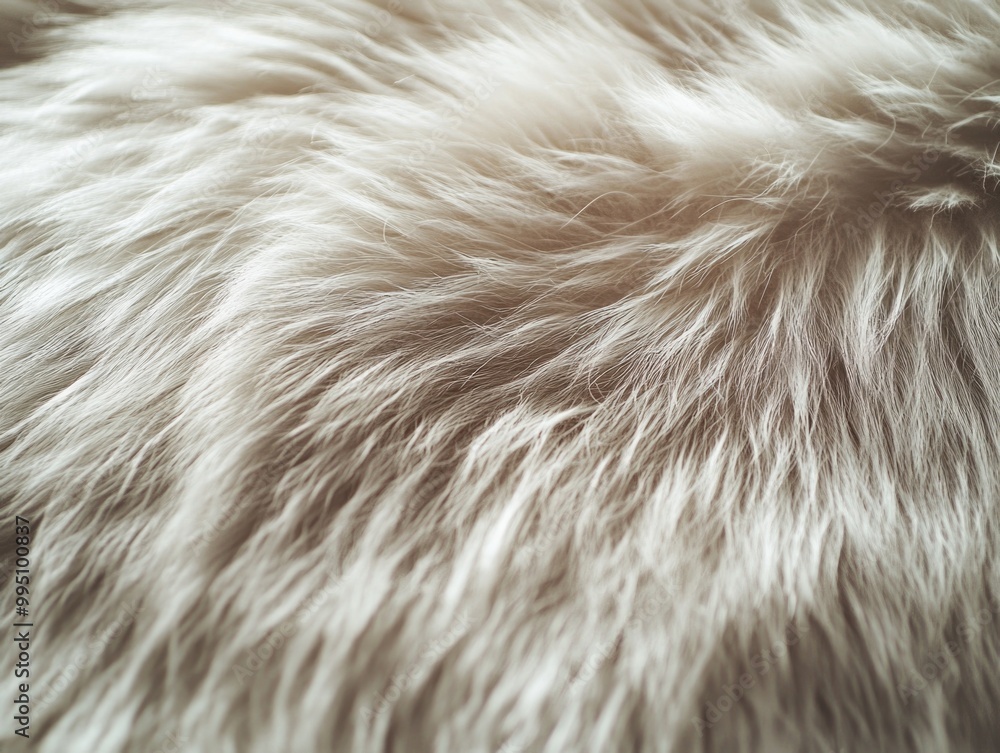 Fototapeta premium Fluffy Texture Blurred Background