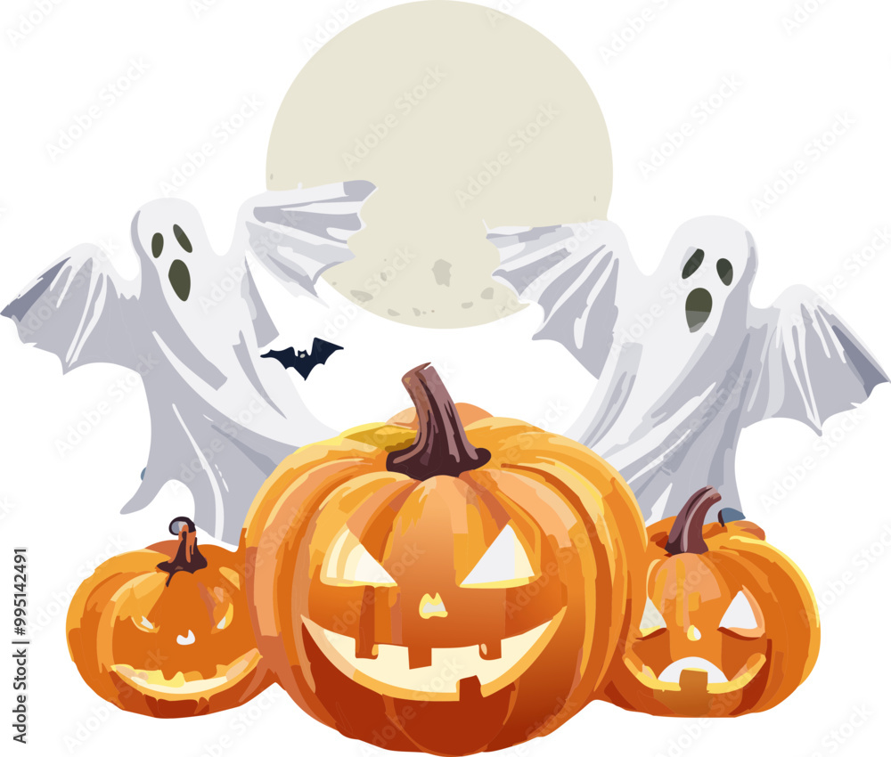 Fototapeta premium Halloween Pumpkin