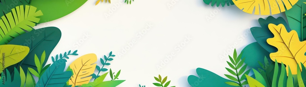Circle of harmony in nature in flat design, top view, environmental theme, animation, complementary color scheme Circle of harmony in nature in flat design, top view, environmental theme, animation, complementary color scheme