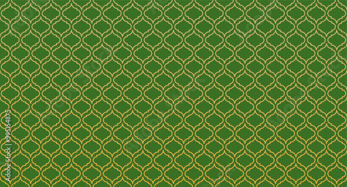 Arabian islamic moslem seamless pattern with turkish mosque windows as iconic symbol of ramadan mubarak, ied fitr, ied adha event. 