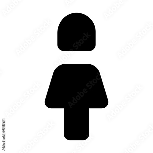 Standing Female Icon