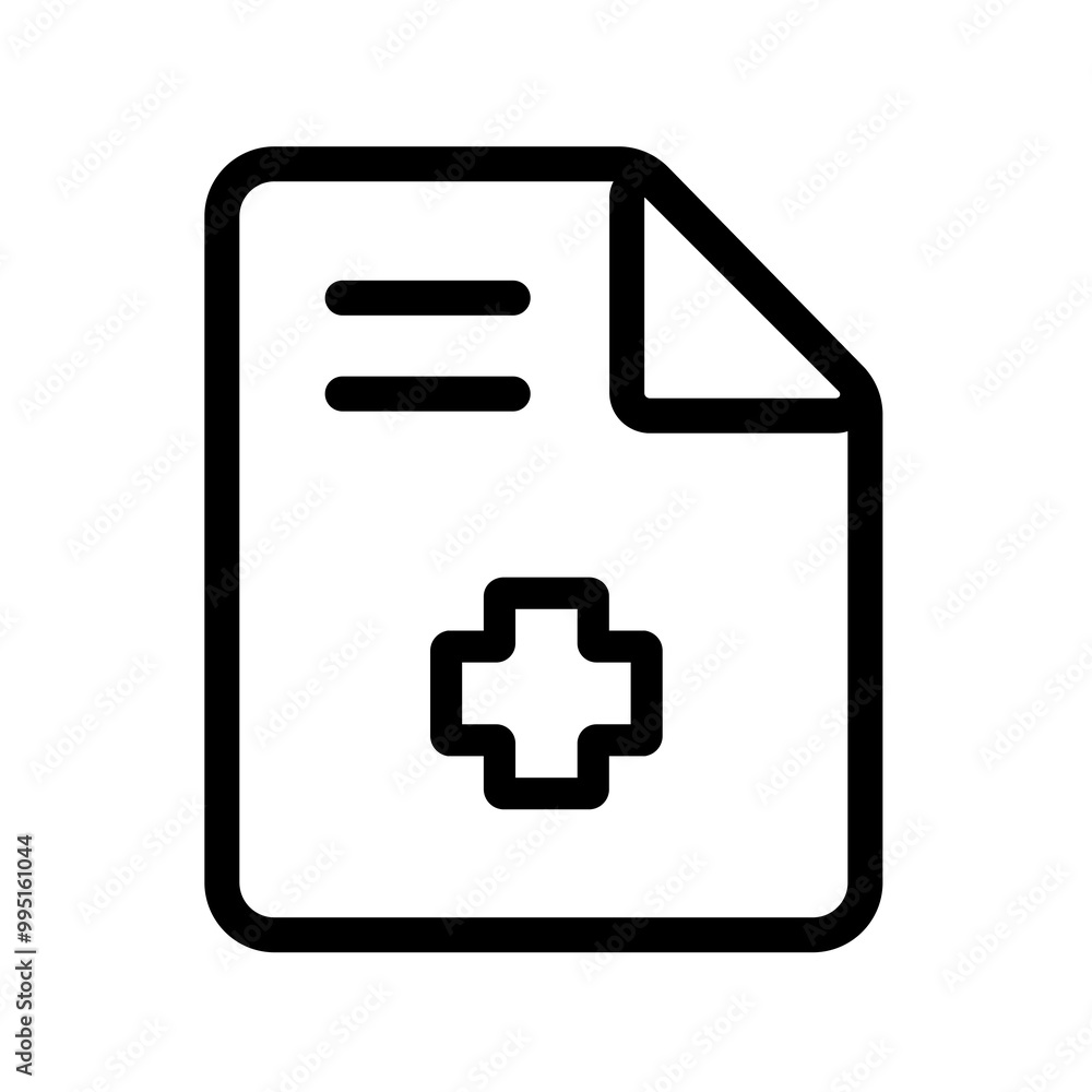 Medical & Health Icon Outline Style Medical & Health Icon Outline Style
