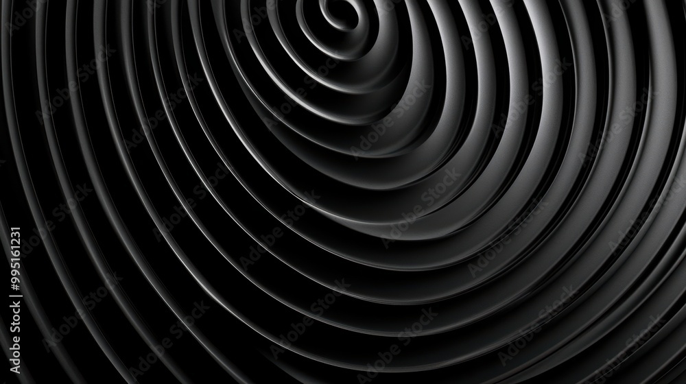 Black abstract spiral pattern on a textured surface. Black abstract spiral pattern on a textured surface.