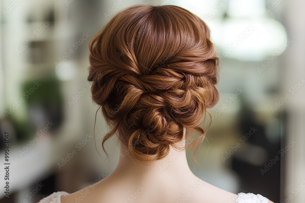 Elegant brown wavy hairstyle Elegant brown wavy hairstyle