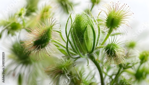 Polyscias Plant Displayed Against a Clean White Background photo