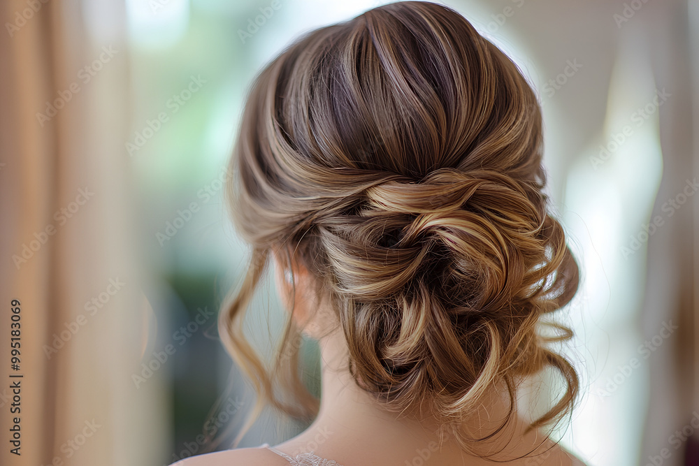 Elegant brown wavy hairstyle Elegant brown wavy hairstyle