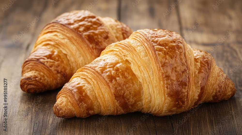 Freshly Baked Croissants