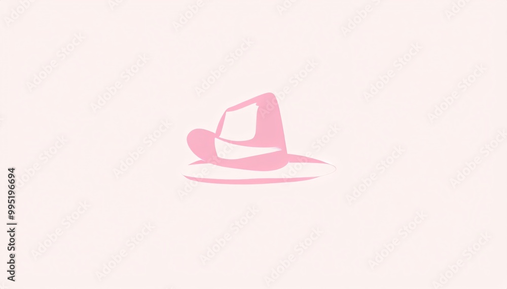 illustration of a pink hat vector isolated in white background. illustration of a pink hat vector isolated in white background.