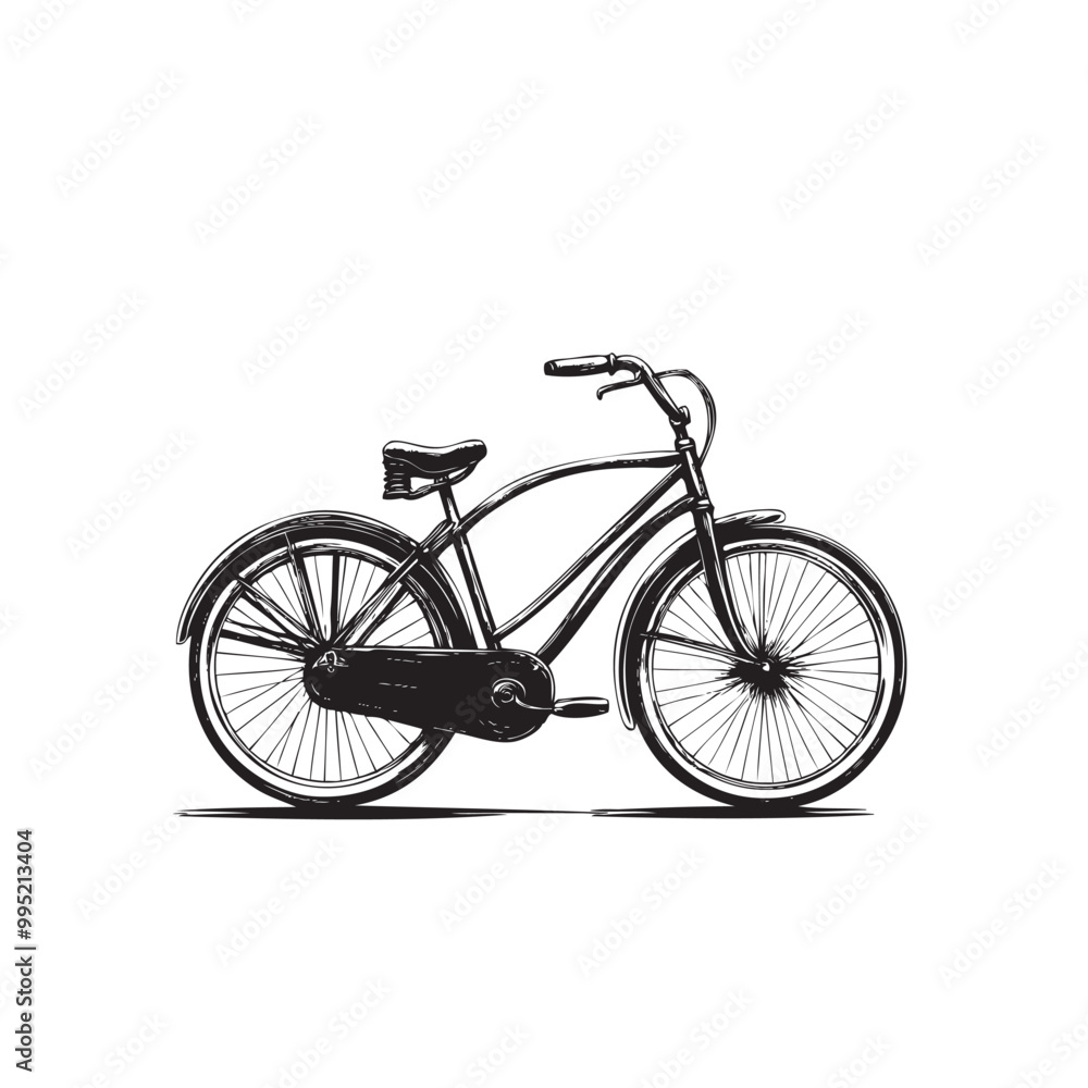Gravel, road, touring bikes in silhouette style. Vector illustration isolated on white Gravel, road, touring bikes in silhouette style. Vector illustration isolated on white