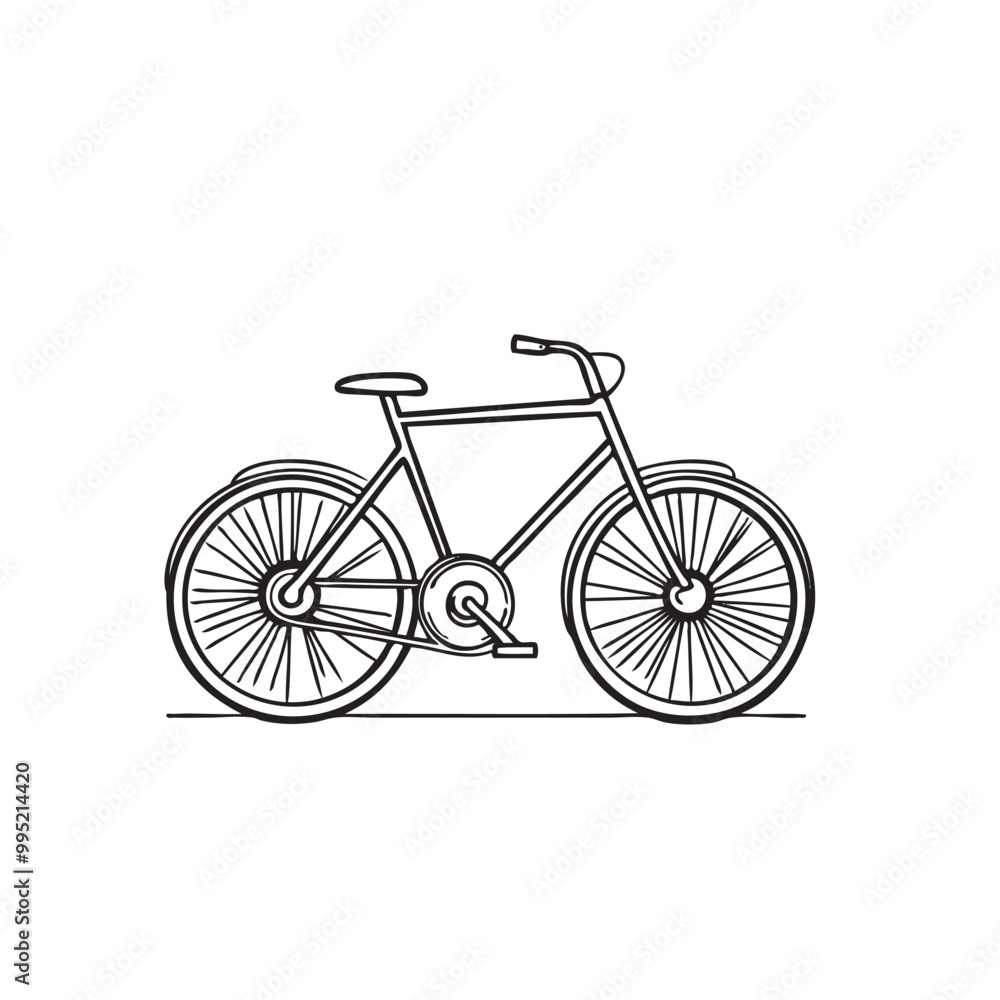 Gravel, road, touring bikes in silhouette style. Vector illustration isolated on white Gravel, road, touring bikes in silhouette style. Vector illustration isolated on white