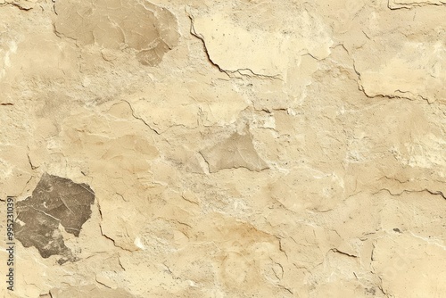 Seamless of Art brown concrete stone texture for background in black photo