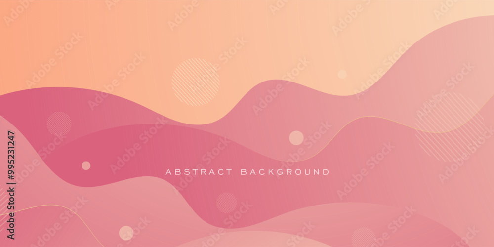 Bright wave soft color background design . Pink peach colorful abstract background. Eps10 vector Bright wave soft color background design . Pink peach colorful abstract background. Eps10 vector