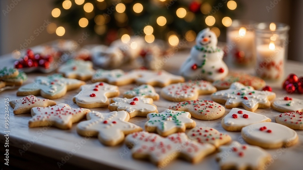 Holiday Decorated Sugar Cookies Holiday Decorated Sugar Cookies