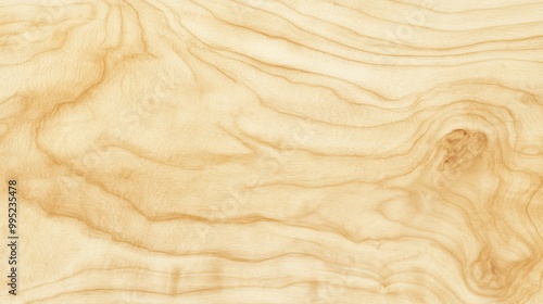 Maple Wood Background with Subtle Grain Patterns