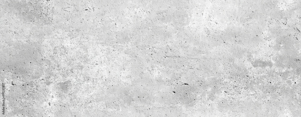 Fototapeta premium Seamless of Panorama of White grey concrete texture