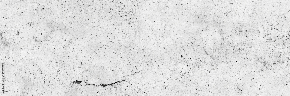 Naklejka premium Seamless of Panorama of White grey concrete texture