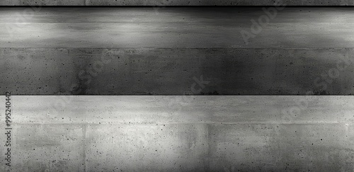 Seamless of Wide Modern Subtle Exposed Concrete Wall Panoramic Garage Room Background , isolated on white background, , copy space for text,
