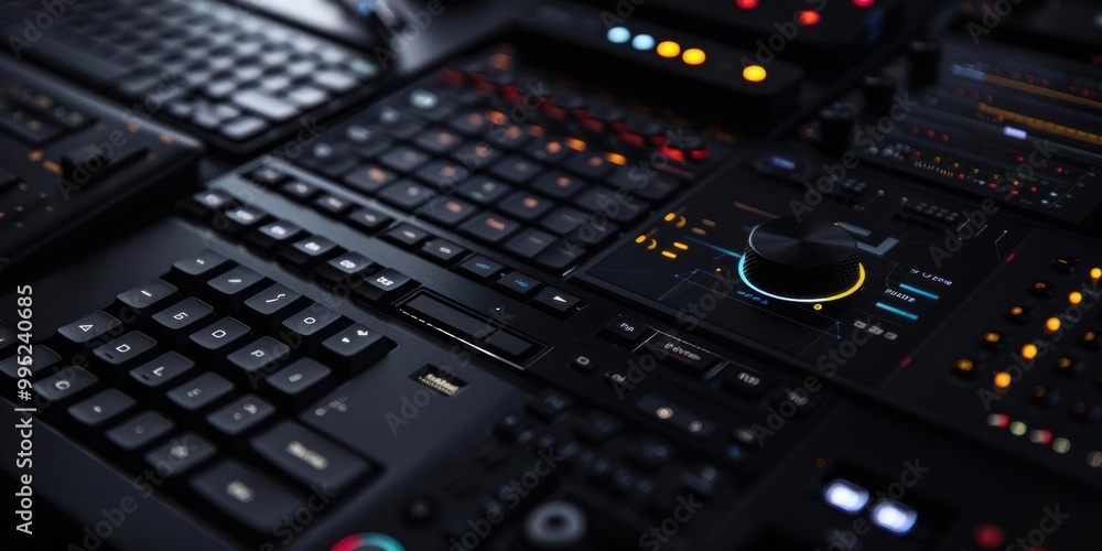 Modern Digital Tools for Video Editing. Creative Technology Concept Modern Digital Tools for Video Editing. Creative Technology Concept