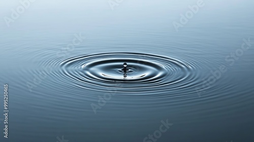 Water Drop Ripples: Creating Calm and Tranquility in Stillness