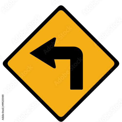 yellwo traffic sign