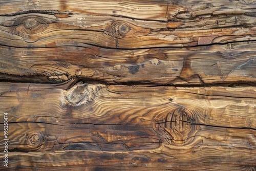 Earthy Elegance. Natural, organic, and environmentally friendly wood texture concept photo