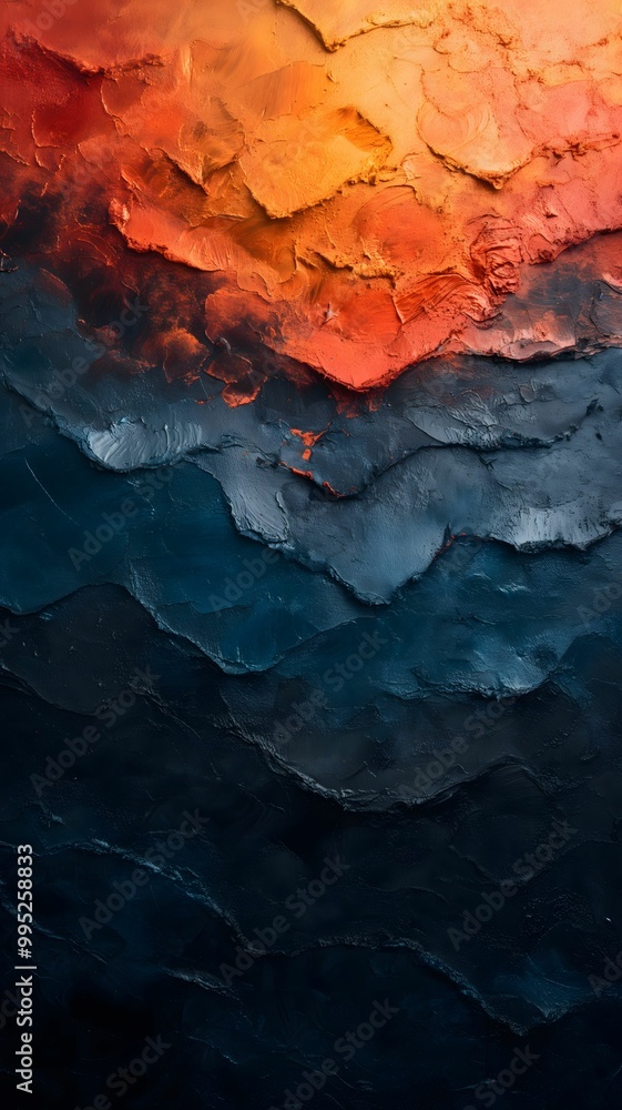 Abstract Gradient Background in Black, Teal Blue and Orange Rough Texture. for Banner Poster, Cover or Header Design Abstract Gradient Background in Black, Teal Blue and Orange Rough Texture. for Banner Poster, Cover or Header Design