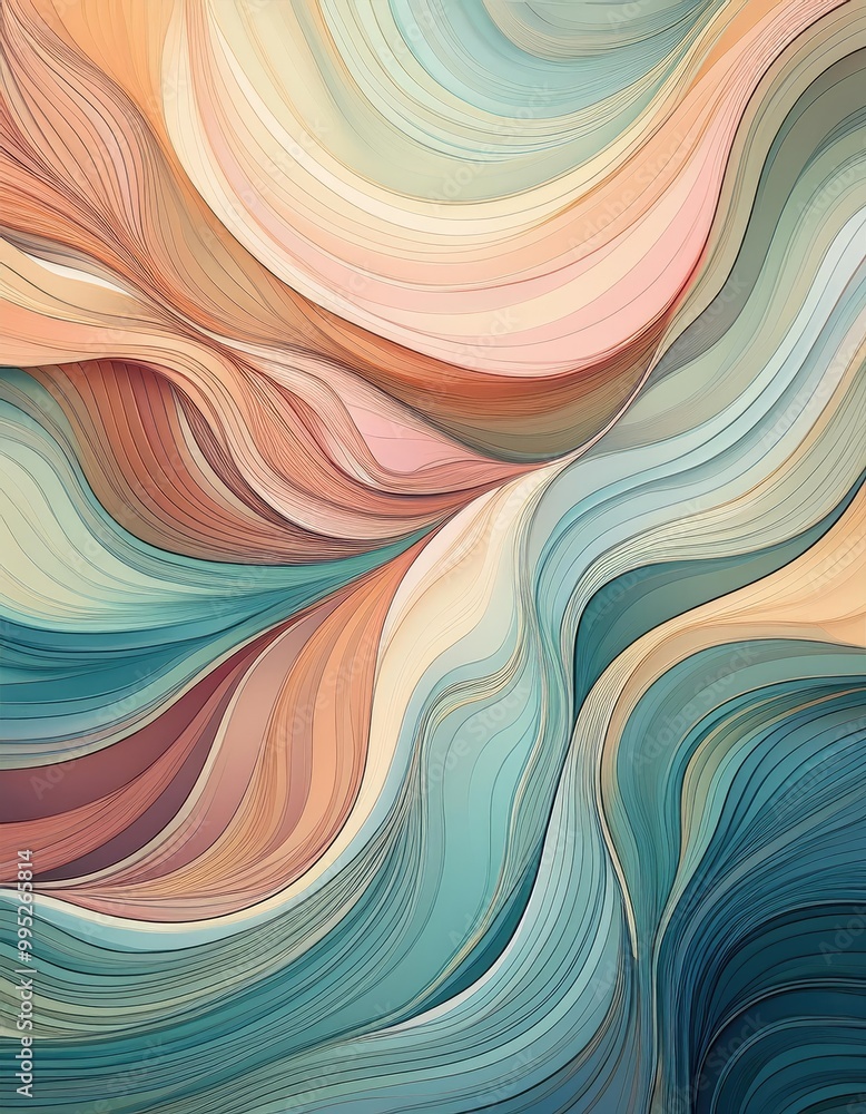 Abstract Swirling Artwork Abstract Swirling Artwork